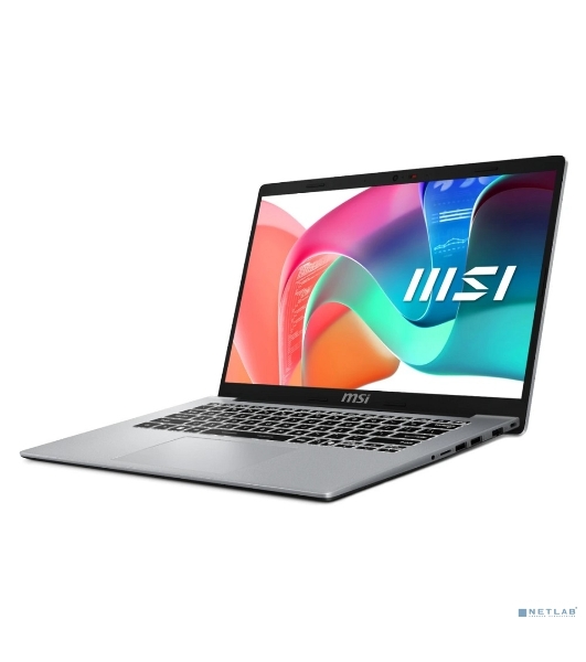 Ноутбук MSI Modern 14 F1MG-816XRU/14'/IPS/Intel Core 5 120U/16Gb/512Gb SSD/Intel Graphics/DOS/серебристый/1.5kg