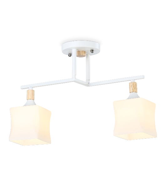 Светильник Ambrella light TR9484/2 WH/FR белый/белый матовый E27/2 max 40W 405*175*280