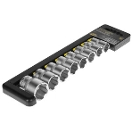 Набор головок BERGER BG2029 торцевых 1/2'' superlock 8предметов 16-27мм, фото2