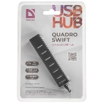 USB-концентратор Defender Quadro Swift, USB 2.0, USB 7 портов, USB, фото18