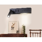 Настенный светодиодный светильник Ambrella light FW286 SCF кофе песок LED 4200K 3W+3W 260*50*65, фото3
