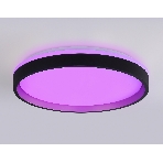 Светодиодный светильник RGB Ambrella light FZ610 BK/GD черный/золото IP20 66W 3000K-6500K+RGB D490*85 (ПДУ ИК), фото3