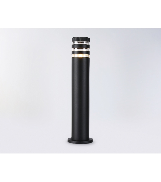 Светильник Ambrella light ST2566 BK/CL черный/прозрачный IP54 E27 max 40W D110*625