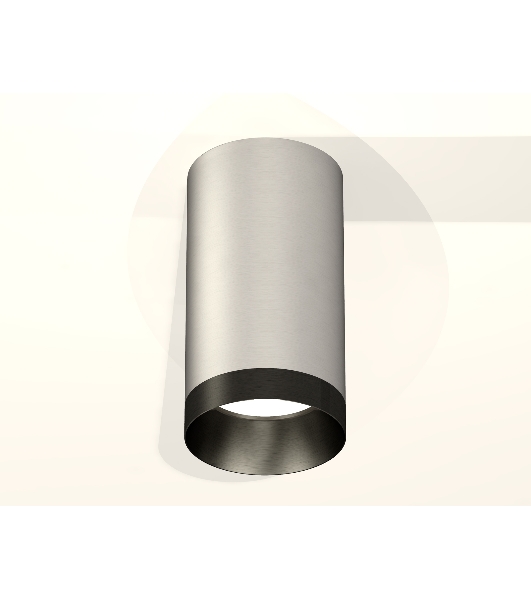 Светильник Ambrella Light XS6324011 SSL/PBK серебро песок/черный полированный MR16 GU5.3 (C6324, N6131)