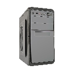 Компьютерный корпус ExeGate EX284025RUS Minitower BA-202 Black, mATX, AA450, 80мм, 2хUSB, Audio, фото 1