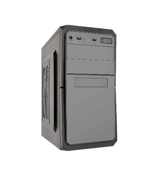 Компьютерный корпус ExeGate EX284025RUS Minitower BA-202 Black, mATX, AA450, 80мм, 2хUSB, Audio