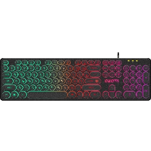 Клавиатура проводная Defender Ozoth GK-106, USB, черный