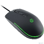 Мышь проводная Oklick 100M черный, 1600 dpi, USB, кнопки - 4, фото4