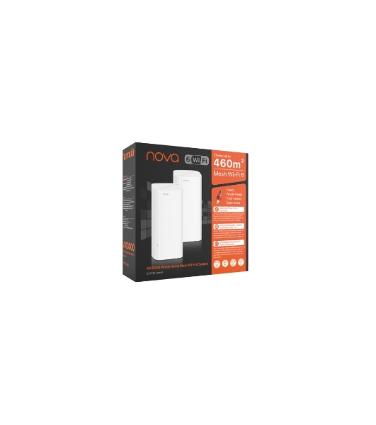 Двухдиапазонная Wi-Fi Mesh система Tenda AX3000 WI-FI EX12(2-PACK)