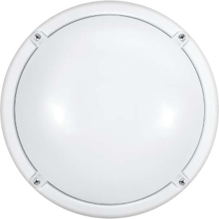 Светильник LED 71 622 OBL-R1-7-4K-WH-IP65-LED-SNRV 7Вт 4000К IP65 (оптико-акустич. датчик) ОНЛАЙТ