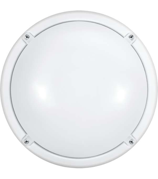 Светильник LED 71 622 OBL-R1-7-4K-WH-IP65-LED-SNRV 7Вт 4000К IP65 (оптико-акустич. датчик) ОНЛАЙТ