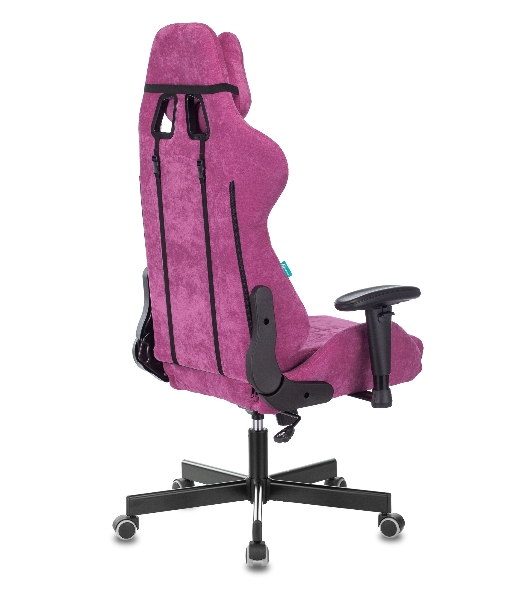Кресло Бюрократ VIKING KNIGHT LT15 FABRIC малиновый, ткань, 120 кг, механизм качания