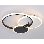 Светильник Ambrella light FL5118/3+1 WH/BK белый/черный 64W 3000K/4200K/6400K+4200K 480*425*110 (ПДУ ИК), фото 1