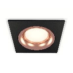 Комплект встраиваемого светильника Ambrella light XC7632006 SBK/PPG черный песок/золото розовое полированное MR16 GU5.3 (C7632, N7015), фото3