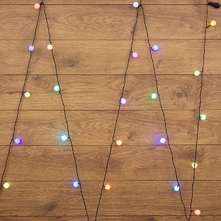 Гирлянда Neon-night LED - шарики RGB, O23 мм, 5 м
