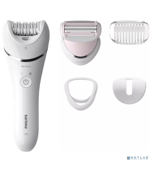 Эпилятор Philips скорости, широкая головка, Wet&Dry, беспроводной