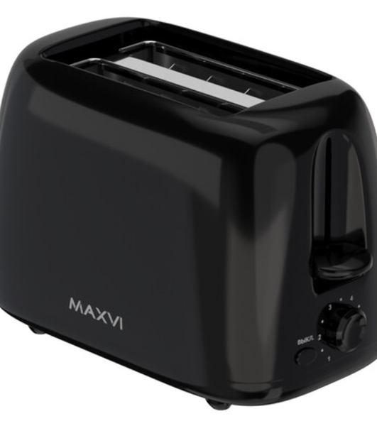 Тостер Maxvi KT723P черный