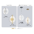 Настенный светодиодный светильник Ambrella light LH31141 СH/CL хром/прозрачный 13W 3000K 280*70*350, фото6