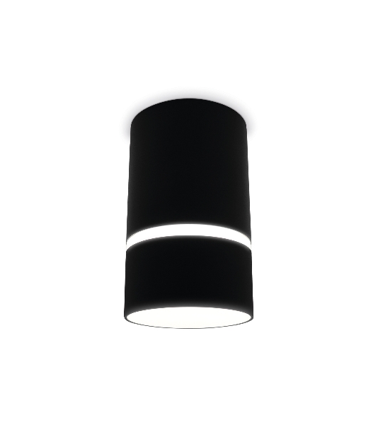 Светильник Ambrella light TN3412 SBK черный песок GU5.3 D65*105