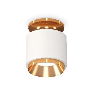 Светильник Ambrella Light XS7510120 SWH/PYG белый песок/золото желтое полированное MR16 GU5.3 (N7929, C7510, N7034)