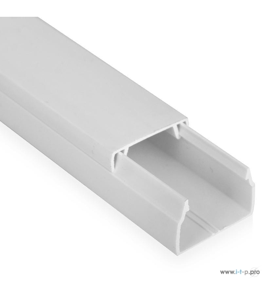 Кабель-канал 60х40 L2000 пластик ECOLINE IEK CKK11-060-040-1-K01-018
