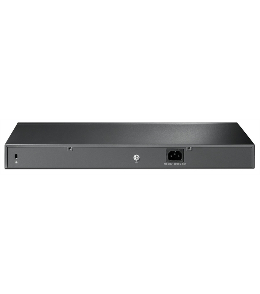 Коммутатор сетевой JetStream 24-port 10/100Mbps + 4-port Gigabit L2 Smart Switch with 24-port PoE+, PoE budget up to 250W, support PoE power management, with abundant L2 features,1U rack mountable, full managed via web UI/CLI/SSH/Telnet/SNMP