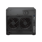 Сетевое хранилище Synology QC2.2GHz CPU/4Gb(up to 32Gb)/RAID 0,1,5,6,10/up to 12 SATA SSD/HDD (3.5' or 2.5') (up to 24 with 1xDX1222), 2xUSB3.0, 4xGbE(+1Expslot),iSCSI, 2xIPcam(upto40)/1xPS/3YW', фото 1