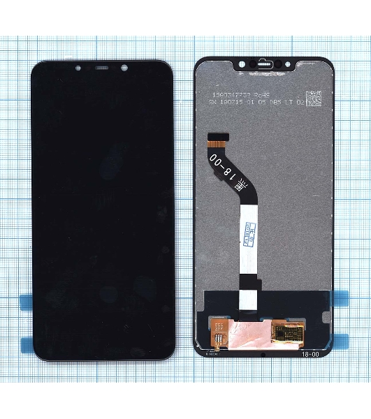 Дисплей для Xiaomi Pocophone F1 черный