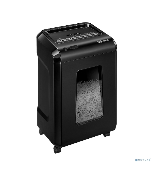 Шредер Fellowes Powershred 92Cs FS-1719301 P-4, 4х38мм, 18лст., 25лтр., уничтожает: скобы, карты, скрепки, CD