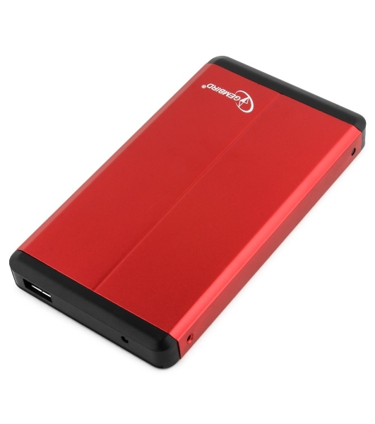 Внешний корпус 2.5' Gembird EE2-U3S-2, красный, USB 3.0, SATA