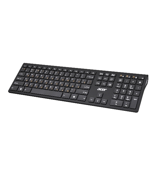 Клавиатура беспроводная Acer OKR020, USB, Радиоканал, черный