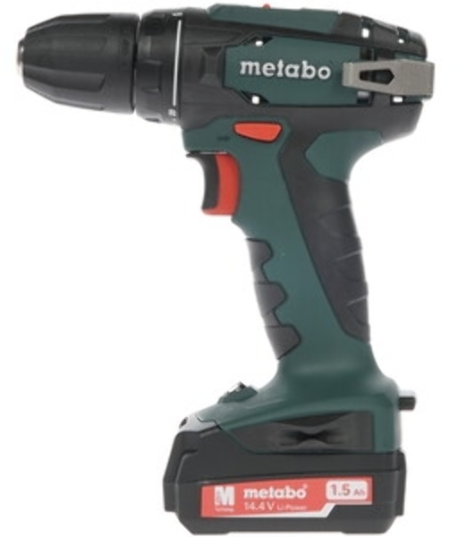 Дрель-шуруповерт Metabo BS 14.4 602206550, 14,4 В, 1,5 Ач, 40 Нм, щеточный