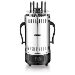 Шашлычница электрическая BBK BBQ601T нержавеющая сталь/черный, фото 1