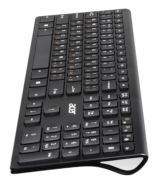 Клавиатура беспроводная Acer OKR020, USB, Радиоканал, черный