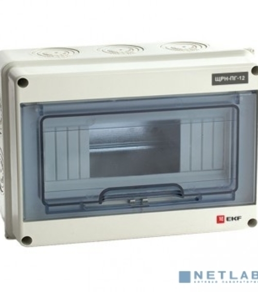 Щит EKF pb65-n-pg-12 распред. навесной ЩРН-ПГ-12 (198х254х106) IP65 EKF PROxima