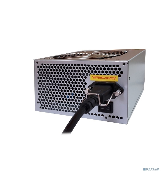 Блок питания ExeGate UNS450 (ES261568RUS-S), 450Вт, 120мм, серебряный