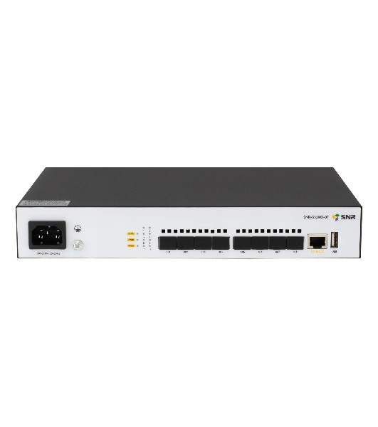 Коммутатор управляемый SNR 2+, 8 x 1/10GE SFP+. Питание: 220V AC