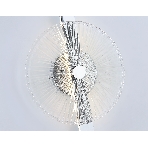 Настенный светодиодный светильник Ambrella light LH31141 СH/CL хром/прозрачный 13W 3000K 280*70*350, фото3