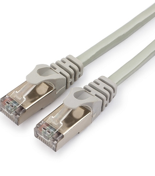Патч-корд FTP Cablexpert cat.6, 1м, литой, многожильный, серый