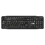 Клавиатура проводная Professional Standard LY-331L2-OEM (USB, полноразмерная, влагозащищенная, 104кл., Enter большой, длина кабеля 2,2м, черная, brown box), фото 1
