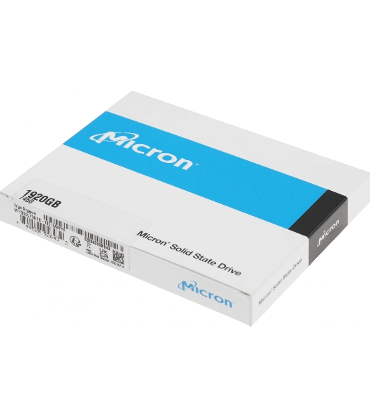 Накопитель SSD Micron 7450 Pro, 1.92Tb, 2.5', U.3, NVMe, R/W 6800/2700