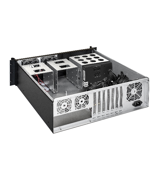 Серверный корпус ExeGate Pro 3U450-08 (RM 19', высота 3U, глубина 450, БП 1000PAS, USB)