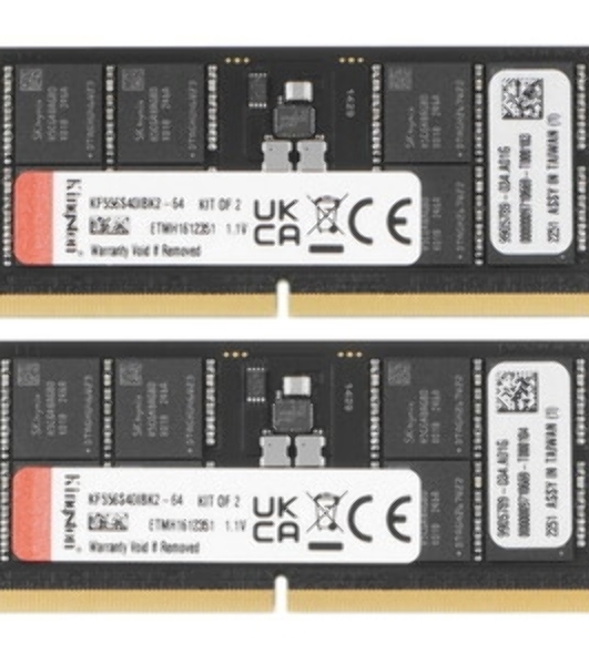Оперативная память Kingston, DDR5, 96GB (1x96GB), 5600MHz, CL46, ECC, RDIMM