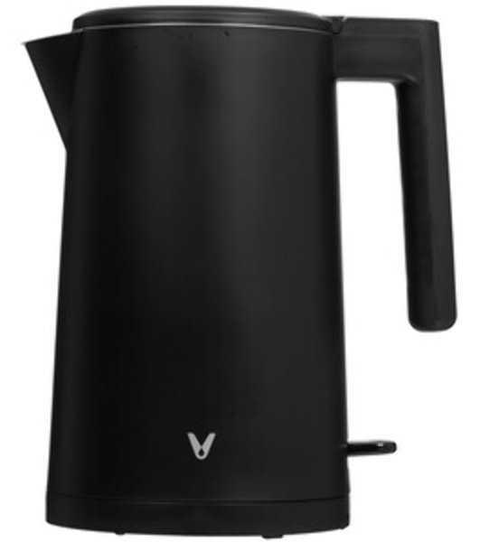 Чайник электрический Viomi Double-layer kettle черный V-MK171A