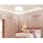 Музыкальный светодиодный светильник Ambrella light FZ710 WH белый IP20 40W 3000-6500K+RGB Music 370*56 (ПДУ ИК), фото11