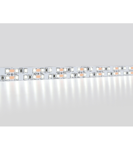 Светодиодная лента Ambrella light GS1603 2835 240Led/ 19.2W m/ 12V IP20 6500K/ 5000*14*1.2mm (2 конт.)