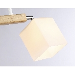Светильник Ambrella light TR9511/2 WH/CH/FR белый/хром/белый матовый E27*2 max 40W 517*100*246, фото4