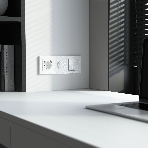 Накладка для розетки USB (белый), фото3