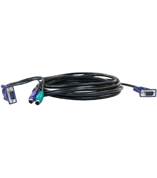 Набор кабелей D-LINK DKVM-CB3 для DKVM - 2хPS/2,1xVGA, 3м