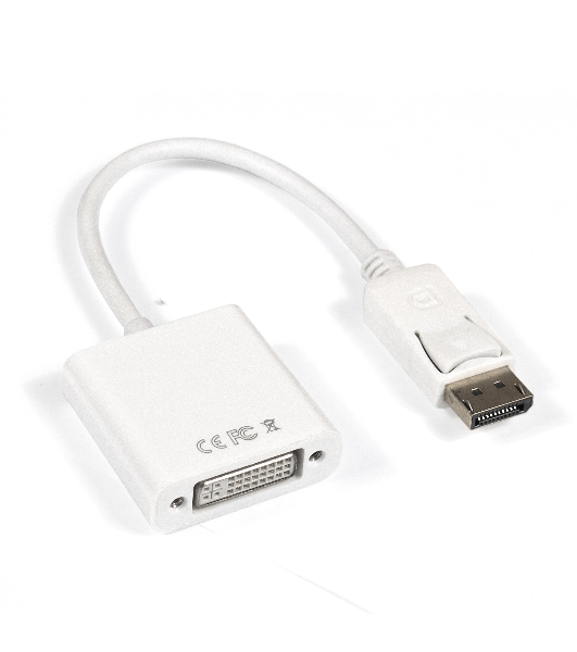 Кабель-переходник DisplayPort-DVI ExeGate EX284909RUS EX-DPM-DVIF-0.15 (20M/19F, 0,15м)